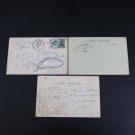 THEMATIQUES - VENDANGES EN BOURGOGNE :
Lot de 3 cartes postales...