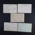 THEMATIQUES - CONCOURS DE PÊCHE :
Lot de 5 cartes postales...