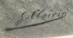 d'après Georges CLAIRIN (1843-1919)
Scène de combat
Estampe signée dans la planche...
