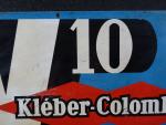 Kleber-Colombes V10 Pneu En vente ici. Plaque publicitaire en tole...