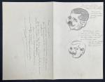 Maurice FEUILLET (1873-1968)
Affaire Dreyfus, portraits et citations
Dessin
31.5 x 41.5 cm...