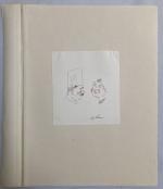 Jean LAUNOIS (1898-1942)
Portraits
Encre rehaussée d'aquarelle monogrammée en bas à droite
13.5...