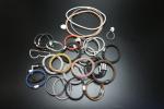 DALIA : bracelets, colliers (argent, acier diverses couleurs)  30 pièces...