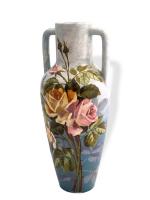MASSIER à VALLAURIS
Vase à anses en céramique émaillée à décor...
