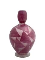 David GUÉRON dit DEGUÉ (1892-1950)
Vase sur talon en verre doublé...
