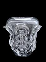 VAL SAINT LAMBERT
Vase en cristal, signé
H.: 17 cm