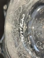 VAL SAINT LAMBERT
Vase en cristal, signé
H.: 17 cm
