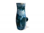 Jacques BLIN (1920-1995)
Pichet en céramique émaillé à coulures bleues et...