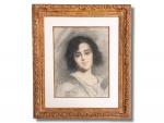 Léon Maxime FAIVRE (1856-1914)
Portrait de dame
Pastel signé en bas à...