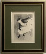 d'après Henri DE TOULOUSE-LAUTREC (1864-1901)
Danseuse
Estampe
31 x 23 cm à vue