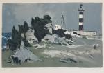Robert HUMBLOT (1907-1962)
Le phare
Lithographie justifiée- 177/250 et signée
40.5 x 56.5...
