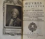 BUFFON (Georges Louis Leclerc, comte de). "Oeuvres complètes". Paris, Imprimerie...