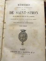 SAINT-SIMON - "Mémoires complets et authentiques sur le siècle de...