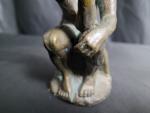 Statuette en bronze Le Penseur reproduction de l oeuvres de...