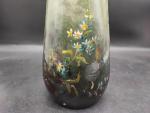 Grand vase céramique impressionniste Montigny sur Loing signé.
H x 34cm...