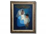 Louis TOFFOLI (1907-1999)
Le foulard blanc
Huile sur toile signée en bas...