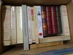 Lot de 38 ouvrages de littérature, millitaire et Histoire. En...