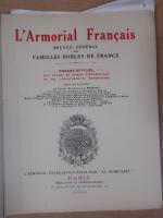 HERALDISME - 6 volues : Morant, L'armorial français, 1 volume,...