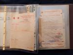 Collection de 29 messages Croix-rouge de la Guerre 1939/1945 dans...