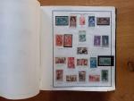 France, collection de timbres oblitérés période 1853/1979 dans un album...