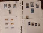 CHINE, collection de timbres neufs et oblitérés dans 4 albums,...