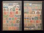 CHINE, un classeur de timbres toutes époques dont bloc n°...