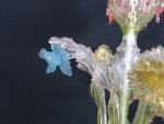 Lustre en verre de Murano à 4 branches de lumière,...