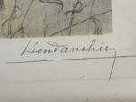Léon DANCHIN (1887-1938)
La perdrix
Estampe signée en bas à droite
49 x...