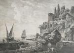 d'après Joseph VERNET (1714-1789). 
gravé par Jacques ALIAMET (1726-1788)
Rivage de...