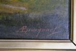Jean-Baptiste Adolphe BRONQUART (XIXème siècle)
Scène pastorale
Huile sur toile signée en...