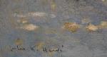 Jules René HERVE (1887-1981)
PARIS, quai Voltaire
Huile sur toile signée en...