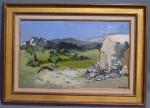 Robert HUMBLOT (1907-1962)
Paysage
Huile sur toile signée en bas à droite
38...