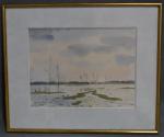 Marcel CHESNEAU (1902-1975)
Le marais
Aquarelle signée en bas à gauche
21.5 x...