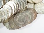 FRANCE : Quarante-cinq pièces de 50 Francs argent type Hercule,...