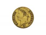 Pièce de 20 francs or Napoléon 1813 A
Lot conservé en...