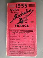 Guide Michelin 1955, exemplaire en très bon état d'usage