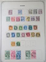 1 chemise jaune sur pages Yvert 2 collections de timbres...