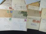 1 pochette avec 138 lettres et cartes postales d'Algérie depuis...