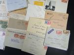 1 pochette avec 138 lettres et cartes postales d'Algérie depuis...