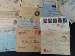83 lettres et entiers du monde depuis 1885 jusqu'à années...