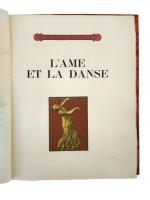 Paul VALERY & Edouard LEON
L'âme et la danse, illustré par...