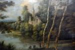 ECOLE FLAMANDE, suiveur de Gilles NEYTS (1623-1687)
Paysage à la rivière
Toile,...