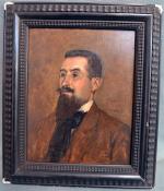 Fernand PINEAU CHAILLOU
Portrait d'homme, 1917
Huile sur panneau signée, datée et...