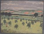 Paul NASSIVET (1904-1977)
Personnages dans un paysage
Huile sur toile, 50.5 x...