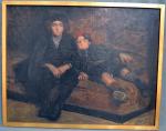 Lucien JONAS (1880-1947)
Les deux enfants, 1905
Huile sur toile signée et...