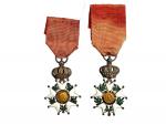France Ordre impérial de la Légion d'honneur. Lot de 2...