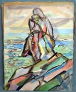 Henri LERAY (1905-1987)
Ouessant, 1928
Huile sur toile signée en bas à...
