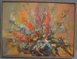 Yvonne BORRY-LEHOUX (XXème siècle)
Bouquets de fleurs, 1964
Huile sur toile signée...