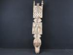 AFRIQUE. Grand masque planche BWA du Burkina Faso en bois...
