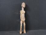 AFRIQUE-MALI.  Statuette Dogon en bois sculpté, H. : 63cm...